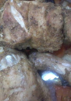 صورة لوصفة دجاج بالفرن مع الخضار