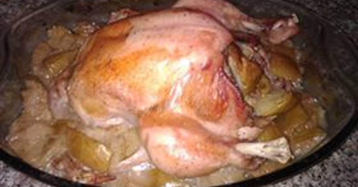 Курица С Яблоками Рецепт С Фото