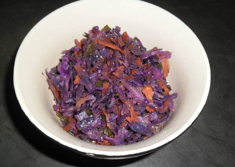 Step-by-Step Guide to Make Purple cabbage