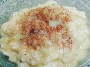 A picture of mexican rice pudding