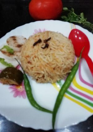 A picture of Jeera rice.