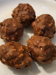 Diétás "túrórudi" golyócskák recept fotója