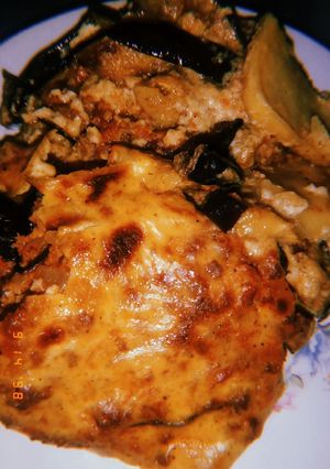 A picture of Moussaka with Béchamel 🍽.