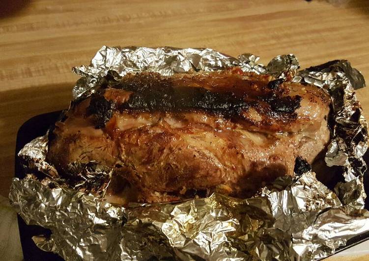 Grill Roasted Boston Butt