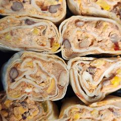 A picture of Loaded Mexican Tortilla Pinwheels.