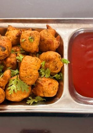 A picture of Coriander Pakora.