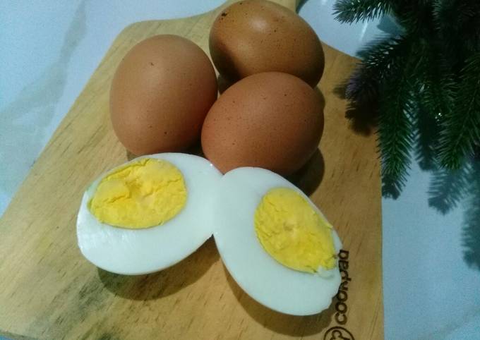 Telur Rebus / Rebus Telur hanya 5 Menit