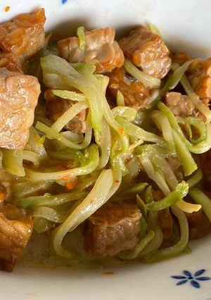 Foto resep Tumis labu #cabeku #kelapaseribumanfaat