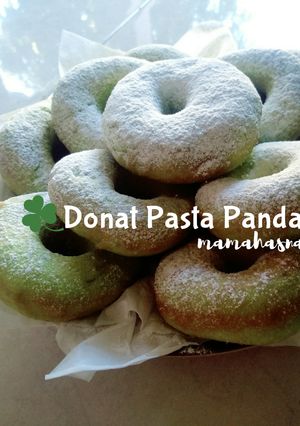 Foto resep Donat Pasta Pandan