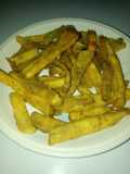 Baked sweetpotatoes fries