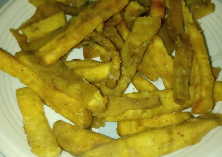 Baked sweetpotatoes fries