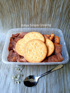 Foto resep Pudding Coklat Roti Tawar & Biscuit Marie