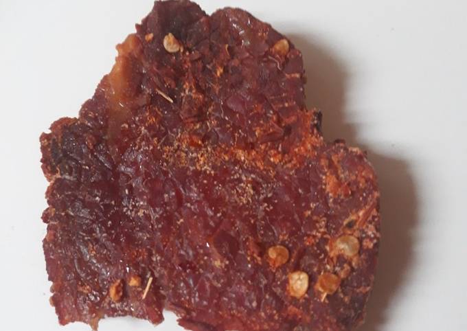 Recipe of Speedy Chilli Garlic Beef Jerky