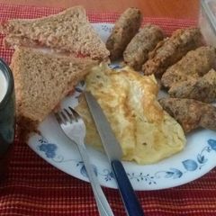 A picture of Home made kebabs.