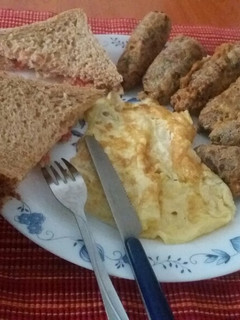 A picture of Home made kebabs.
