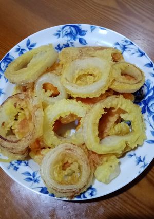 炸洋蔥圈 的食譜成品照片