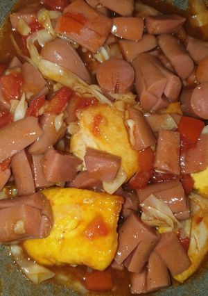 Foto resep Sosis asam manis