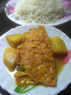 অমলেট কারি (omelette curry recipe in bengali)😋😋 রেসিপির প্রধান ছবি