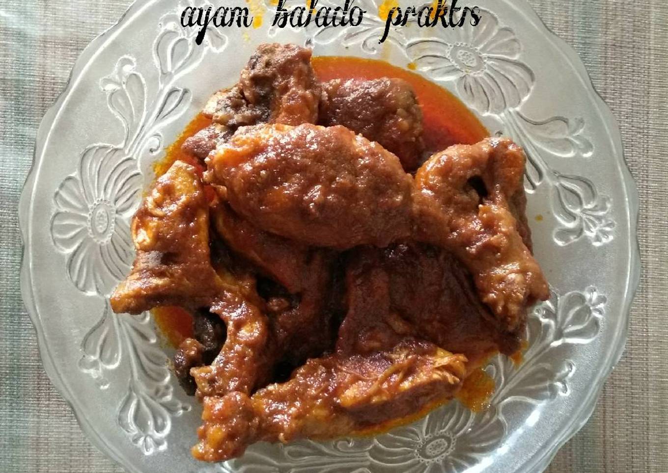 Ayam balado praktis