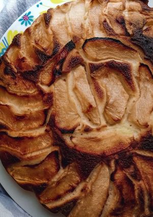 Foto di Torta di mele allo yogurt senza burro