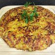 Tortilla de zanahorias y calabacín a la cinco pimienta para llevar a la playa