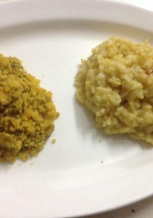 A picture of Saffron Risotto.