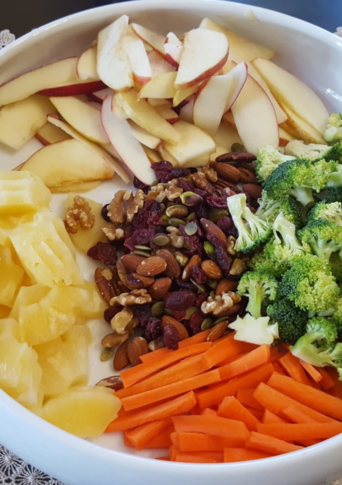 Una foto de Ensalada con frutos secos