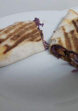 A picture of Chicken wrap.