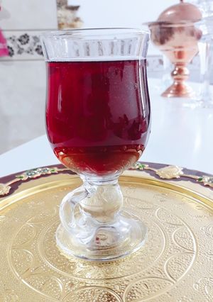 عکسی از دستور شربت توت سیاه