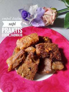 Foto resep Empal daging sapi praktis
