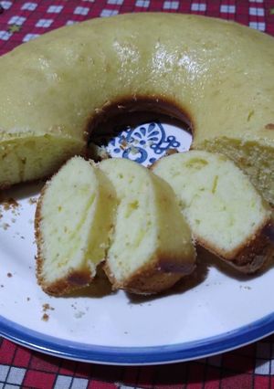 Una foto de Budín de naranja
