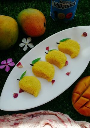 আম সন্দেশ (Aam sandesh recipe in bengali) রেসিপির প্রধান ছবি