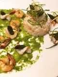 Risotto asparagi e gamberi