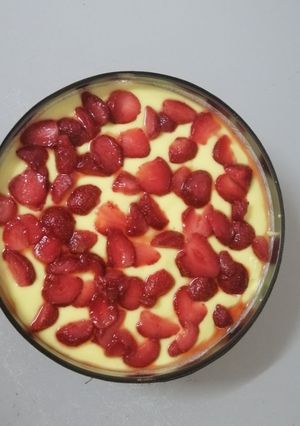 صورة لوصفة حلى الكاسترد😋