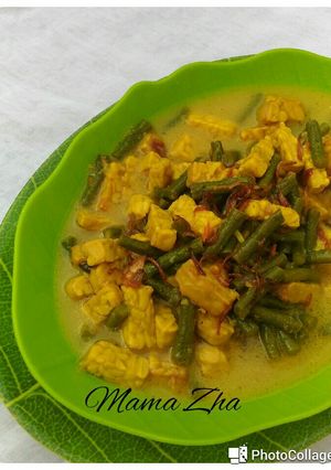 Foto resep Sayur Santan Tempe Bumbu Kuning