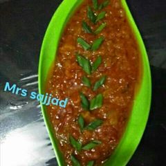 A picture of Tamatr Ki Chatni #SehriContest #CookpadSehri.