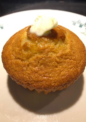A picture of Easy Peasy Cornbread Muffins.