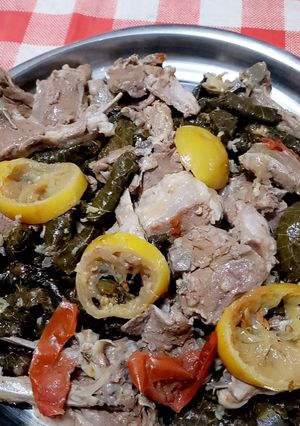 صورة لوصفة يالنجي مع لحمة ريَش على طريقتي