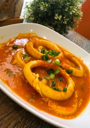 Foto resep Cumi saus padang
