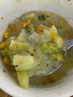 صورة لوصفة شوربه الخضار