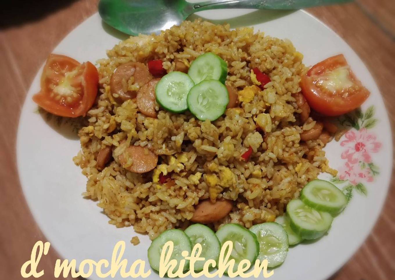 Nasi goreng kari ayam special