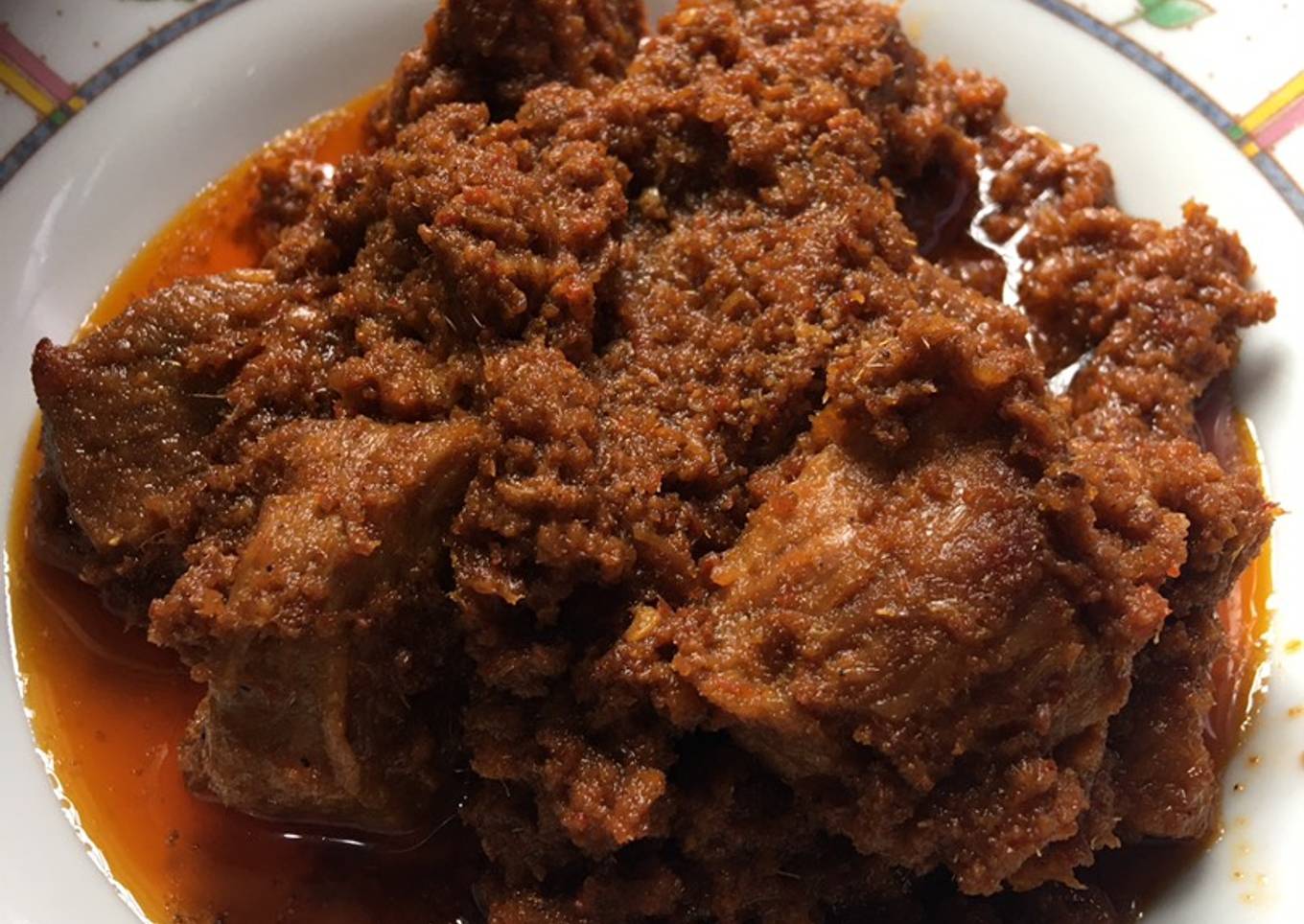 Rendang daging