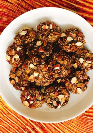 Hình của món Cookie yến mạch.