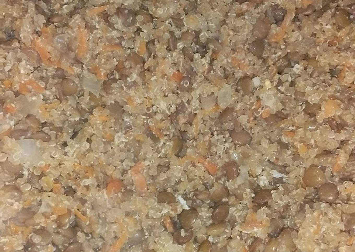 Revuelto de quinoa