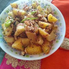 A picture of Sweet potato stir fry.