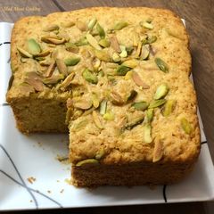 A picture of Malai Custard Cake – No Oil Cake – Eggless Tea Time Pressure Cooker Cake.
