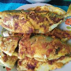 A picture of Ikan panggang ala padang.
