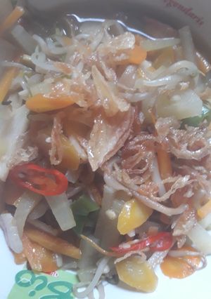 Foto resep Tumis Wortel Tauge Labu Siam