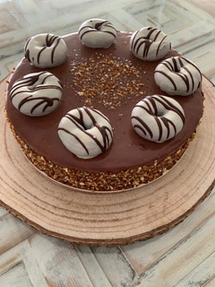 Una foto de Tarta de donettes