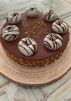 Una foto de Tarta de donettes